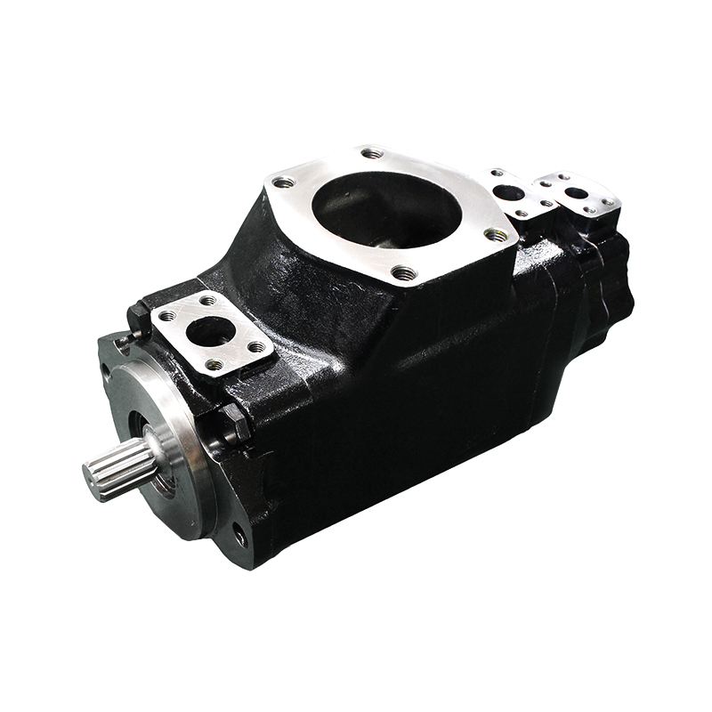 Dowel Pin Vane 구조가있는 T6/T7 트리플 펌프